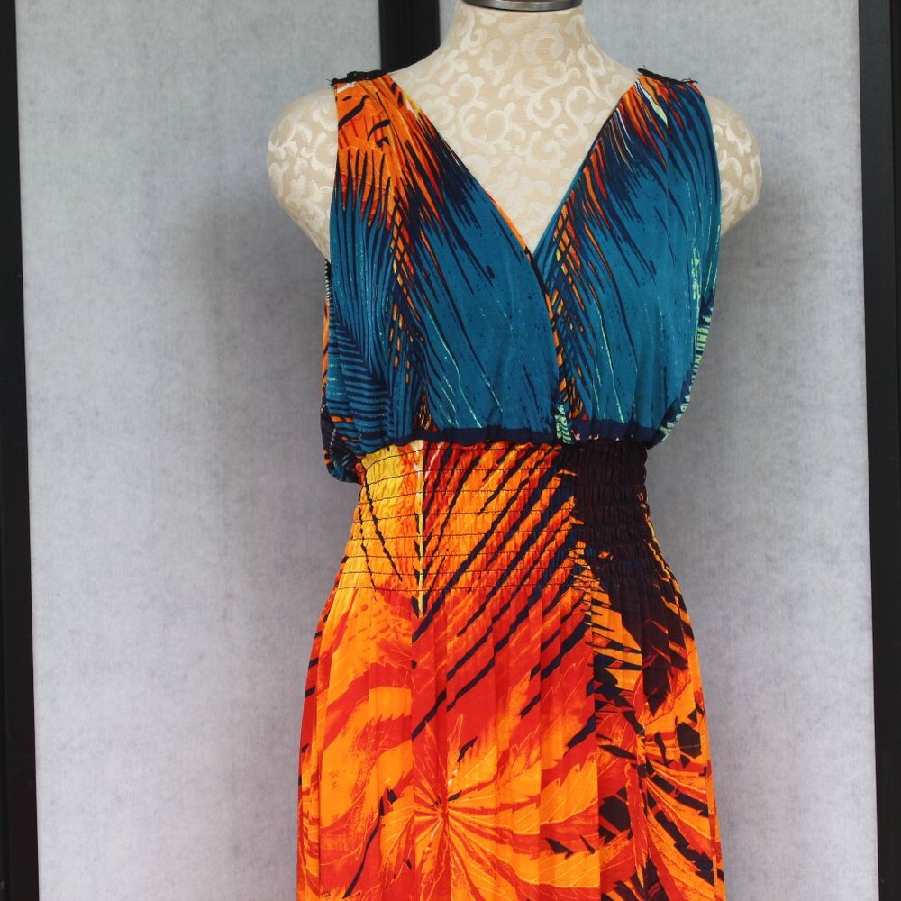 Women's cute silk summer dress size Small